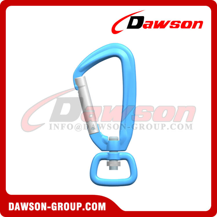 Clip de mosquetón de aleación de aluminio DS7801D4, gancho de aluminio