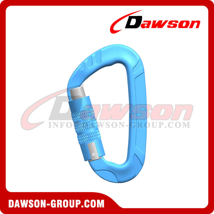 DS7803TN Gancho de seguridad de aleación de aluminio 7075, hebilla para escalada en roca