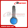 Dawson marca de inmersión en caliente galvanizado EE.UU. tipo arco grillete con pasador de seguridad