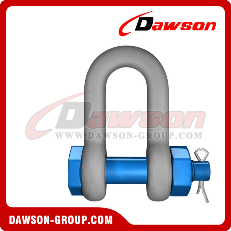 Grillete de cadena tipo EE. UU. galvanizado en caliente con pasador de seguridad - Dawson Group Ltd. - Fabricante, proveedor y f&aacute;brica de China