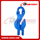  وصلة توصيل DS1080 G100 6-22 مم مع مرفق خطاف تقصير Clevis لرافعات السلسلة