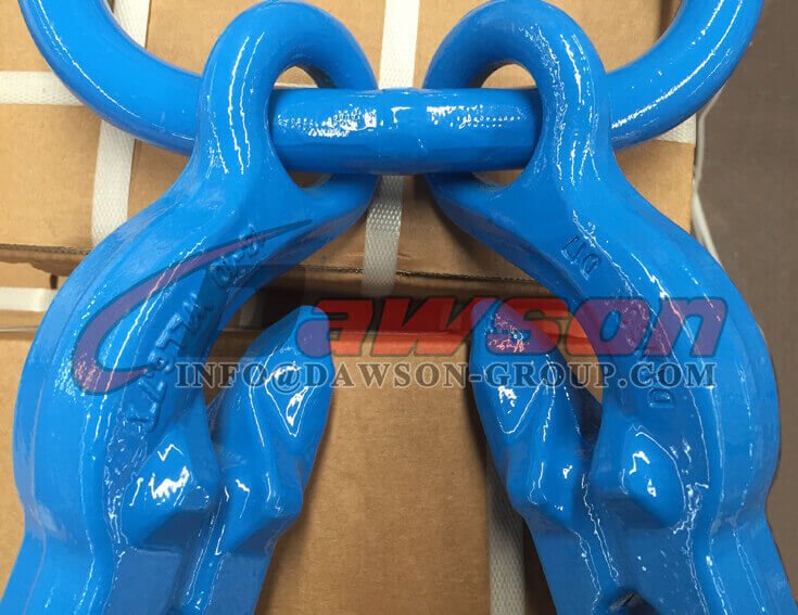 Elo mestre forjado grau 100 com 2 ganchos - Dawson Group Ltd.