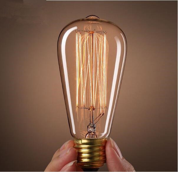 Wholesale Chinese Manufacture Hot Selling 40W/60W St58 Edison Bulb
