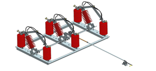 High -Voltage Isolate Switch 12kv 600A