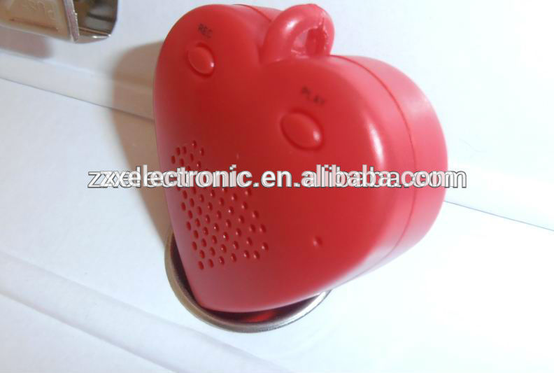 Squeezed Button Motion Sensor Sound Recording Device For Toy