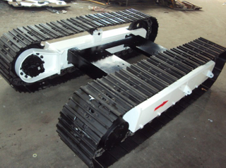 Steel crawler Undercarriage