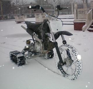 Rubber Track for Snowmobile (118x61x18)