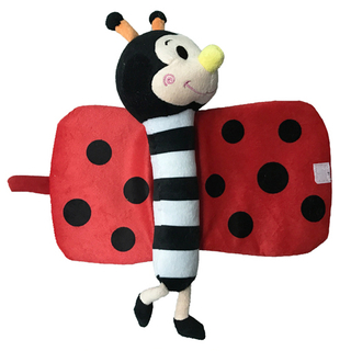 Custom Plush Ladybugs Cloth Book for Baby