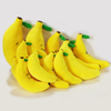 Banana Shape Plush Toys Cute Embroidery Stuffed Hanging Plush Toys