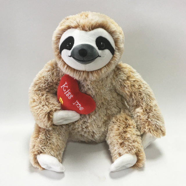 Valentines Gifts Plush Toy Three Toed Sloth for Kids