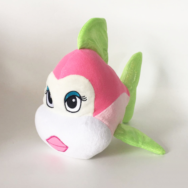 Popular Soft Cute Stuffed Soft Plush Pink Fish Toys