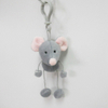 Custom Soft Plush Mouse Toy Keychain