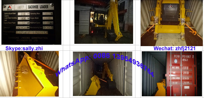 Brand New Chinese Backhoe Loader B877 for Sale