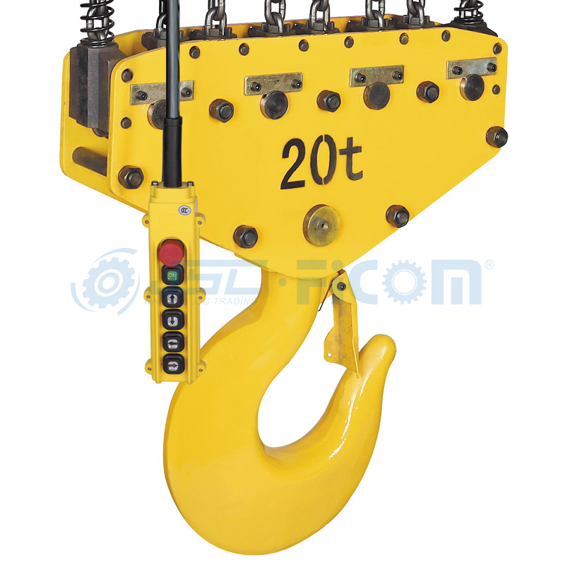 Electric Chain Hoist Model: STD (Large Capacity: 15 to 25 Ton)