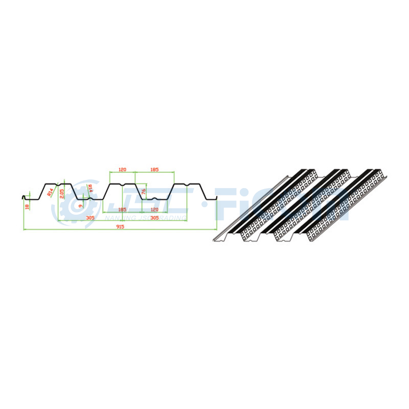 Metal Deck Roll Forming Machine