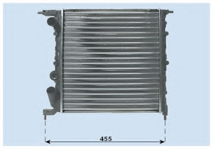 Radiator for RENAULT