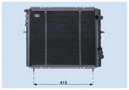 Radiator for RENAULT