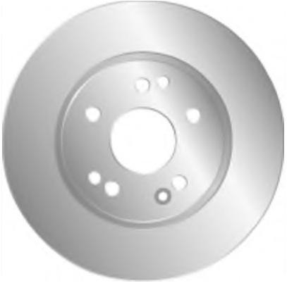 Brake disc for MERCEDES BENZ