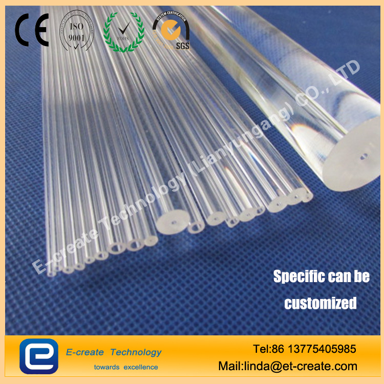 Quartz glass capillary small diameter quartz tube experimental capillary diameter of 2mm can be ordered to do