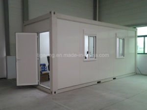 Chambre Pr&eacute;-Faite de conteneur/maisons pr&eacute;fabriqu&eacute;es de conteneur de b&acirc;ti en acier