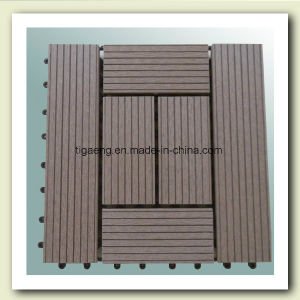 Decking de WPC/bois de construction en bois compos&eacute; Bois-Plastique de plancher (CE, ASTM, Intertek)