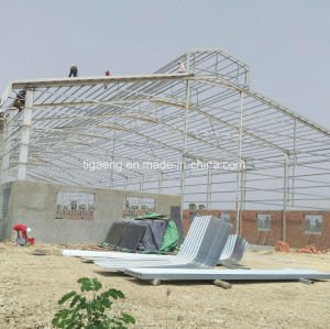Atelier pr&eacute; con&ccedil;u de structure m&eacute;tallique de projet de Grand-Envergure