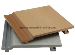 Decking ext&eacute;rieur du plancher compos&eacute; en plastique en bois imperm&eacute;able &agrave; l'eau Anti-UV WPC