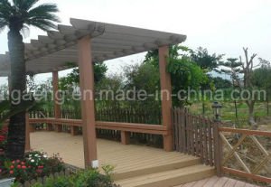 Plancher ext&eacute;rieur imperm&eacute;able &agrave; l'eau du Decking WPC de prix usine de bonne qualit&eacute;