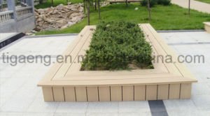 Support augment&eacute; par DIY insectifuge recyclable de rue/usine de jardin/stationnement WPC