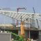 La structure m&eacute;tallique de Peb a pr&eacute;fabriqu&eacute; des constructions de cloche de hangar de toit avec du ce