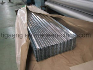 Feuille en acier galvanis&eacute;e ondul&eacute;e lamin&eacute;e &agrave; froid Chromate-Passiv&eacute;e et Unoiled de toiture pour le Kenya