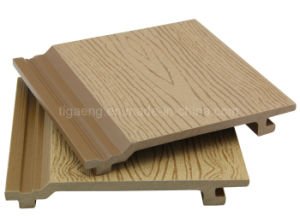 Panneau compos&eacute; de plastique en bois imperm&eacute;able &agrave; l'eau de Decking de WPC pour la piscine