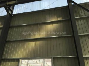 Entrep&ocirc;t pr&eacute;fabriqu&eacute; de b&acirc;ti en acier de mesure de lumi&egrave;re d'atelier