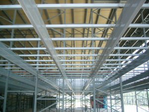 Villa de structure m&eacute;tallique de Prebuilt/cour/terrain de basket/gymnase du football