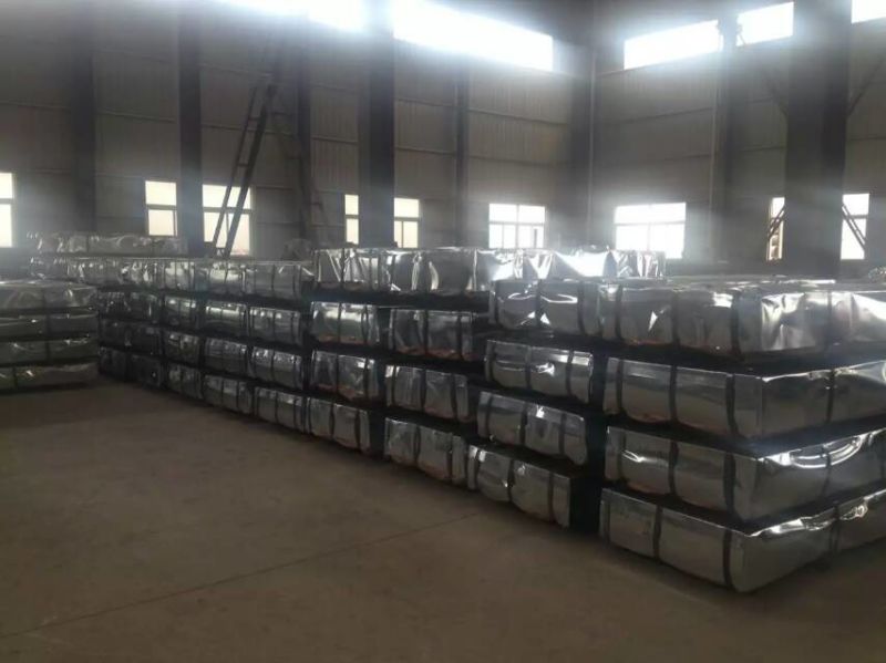 PPGI Waved Steel Sheet/Color-Coated Roof Step Tile for Africa