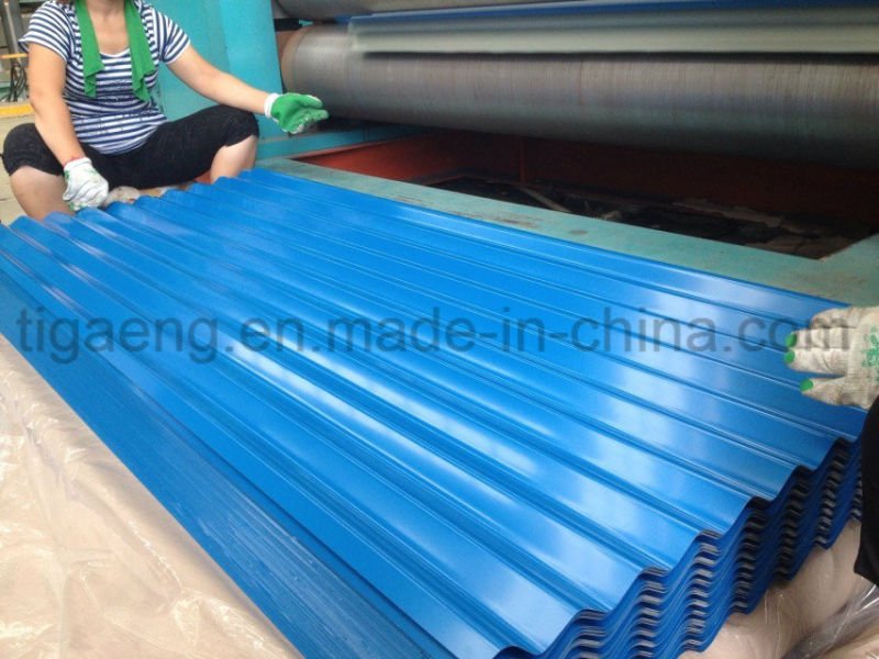 Color Coated Roofing/Colour Coated Steel Roof Tile for Saudi Arabia