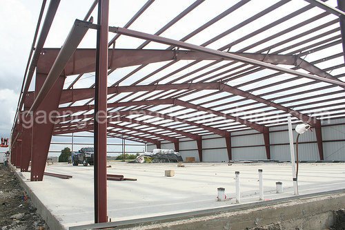 Prefabricated Steel Structure Supermarket/Shopping Mall/Office for Abidjan