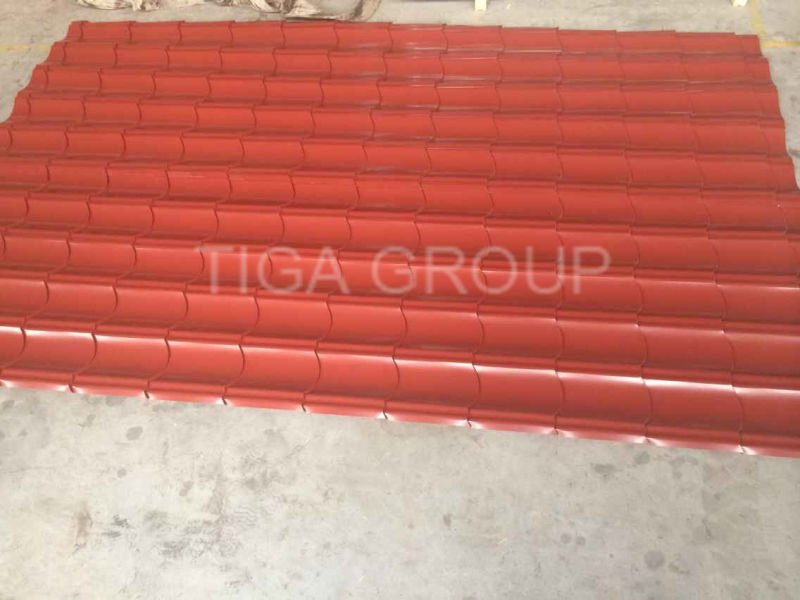 JIS G3322 Aluzinc Coated Roofing Sheet/Prepainted PPGI Roofing Tile