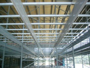 Oficina temporal grande/supermercado de la estructura pesada del precio de f&aacute;brica para Coate D'ivoire