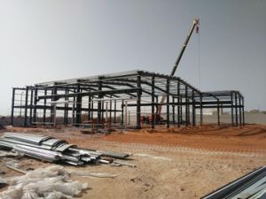 El taller del almac&eacute;n proyecta la f&aacute;brica ligera prefabricada de las estructuras de acero