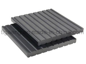 2017 suelo antirresbaladizo del Decking del nuevo dise&ntilde;o WPC para al aire libre