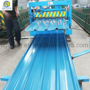 Azulejo de material para techos trapezoidal del metal de la construcci&oacute;n simple PPGI/PPGL del precio de f&aacute;brica