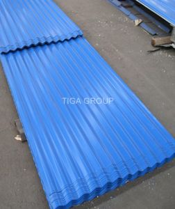 Colorear la placa de acero revestida/acanal&oacute; la hoja del material para techos directo del fabricante chino