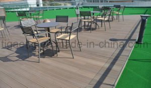 Suelo al aire libre incombustible sin necesidad de mantenimiento simple de la asamblea y del desmontaje WPC