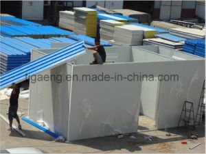 Casa prefabricada modelo prefabricada modular de la casa K para el campo