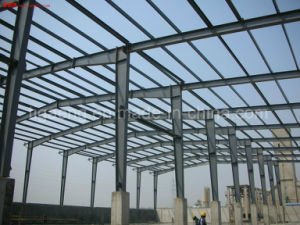 Taller resistente de la alta calidad/proyecto de acero del almac&eacute;n para el Camer&uacute;n