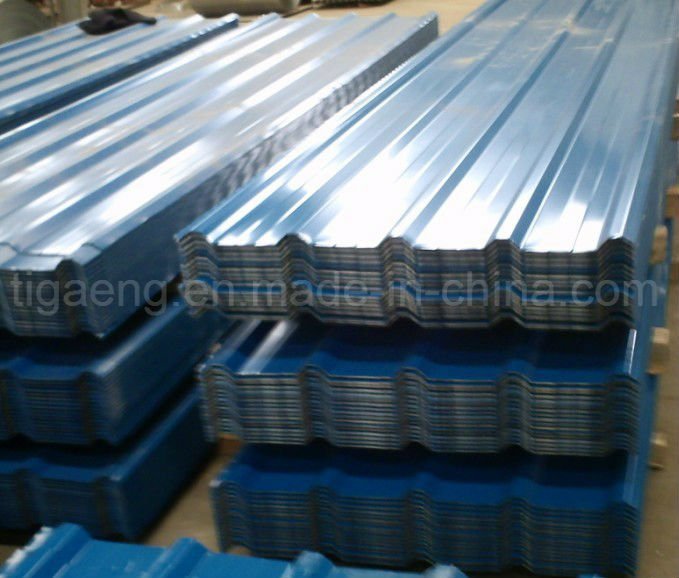 High Quality Easy Fabricating Trapezoidal Color Painted Galvanized Steel Roofing Sheet