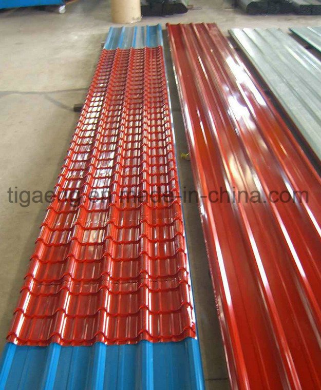 Simple Construction Factory Price PPGI Steel Roofing Sheet