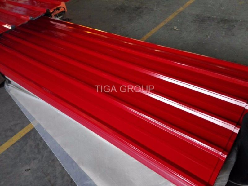 Color Coated Metal Roof Tile Box Profile PPGI Steel Plate for Roof