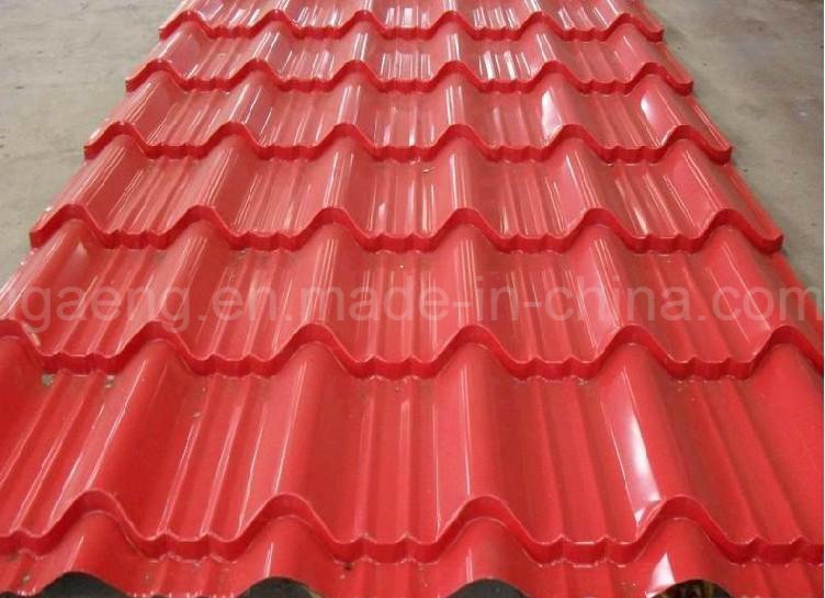 Red Metal Roofing Sheets Blue Color Coated Gi/Gl Sheets for Roof